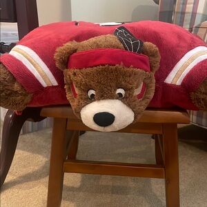 San Francisco 49ers Bear Pillow Pet